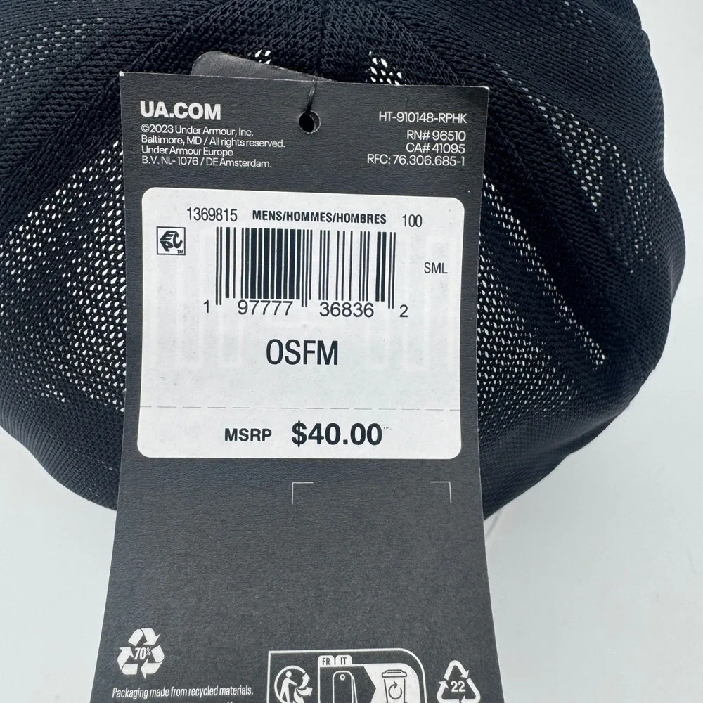 Under Armour Project‎ Rock Trucker Hat Mens Snapback Training Cap OSFM NEW